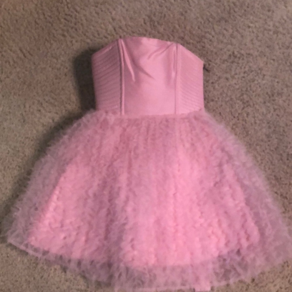 Pink Strapless Dress like new